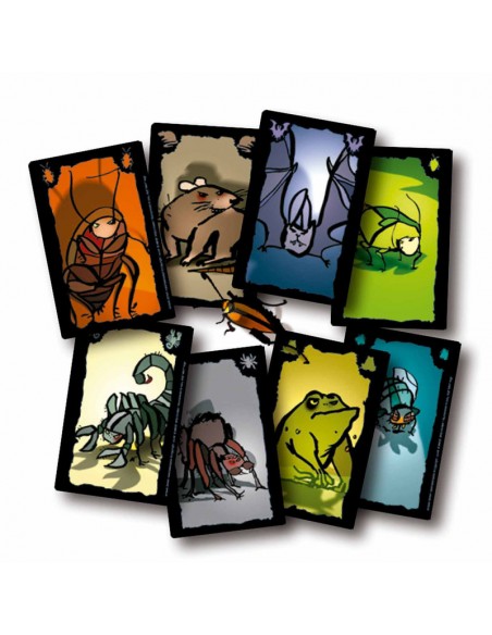 Póquer de Bichos de la editorial Devir.