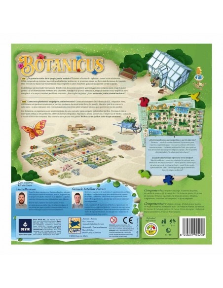 Botanicus es un juego de Devir.