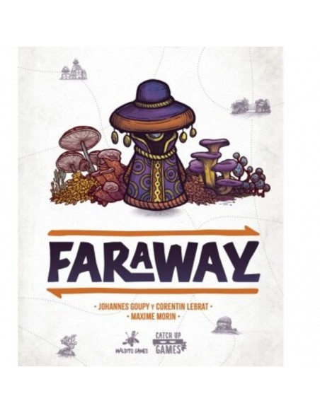 Faraway es un juego de cartas de Maldito Games.