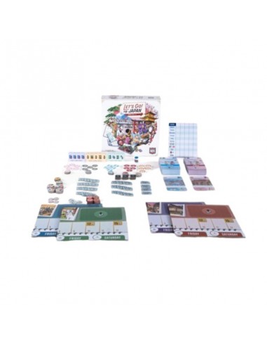 Let´s go! To Japan es un juego de cartas de Delirium Games.