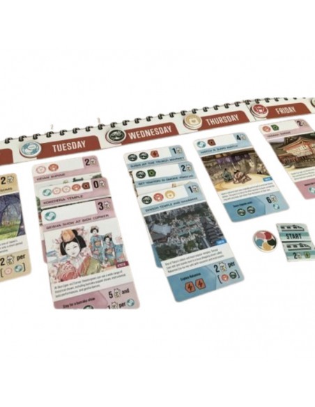 Let´s go! To Japan es un juego de cartas de Delirium Games.