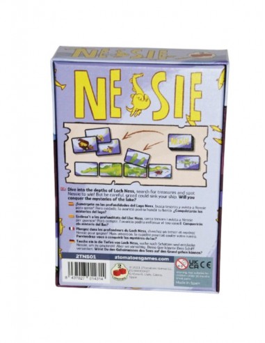 Nessie es un juego de cartas de 2Tomatoes.