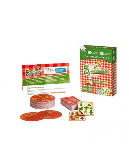 Splittissimo es un juego de matemáticas de Falomir.