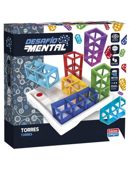 Torres Desafio Mental es un jugo de lógica de Falomir.