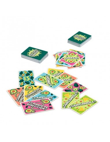 Aguacate ¡Smash! es un juego de cartas de Falomir.