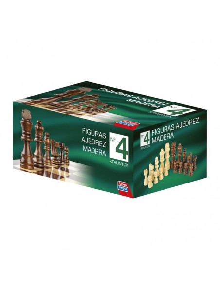FIGURAS AJEDREZ MADERA Nº4 DE FALOMIR.