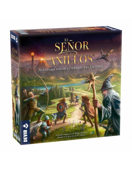 El Señor de los Anillos - Aventura hacia el Monte del Destino es un juego de Devir.
