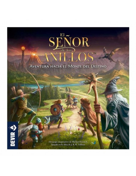 El Señor de los Anillos - Aventura hacia el Monte del Destino es un juego de Devir.