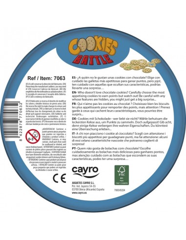 Cookies Battle es un juego de Cayro.