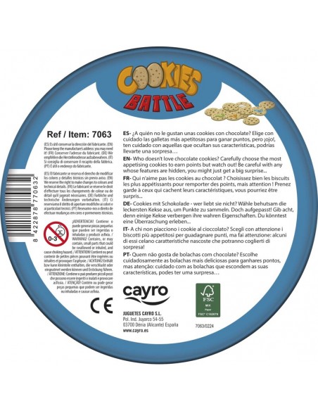 Cookies Battle es un juego de Cayro.
