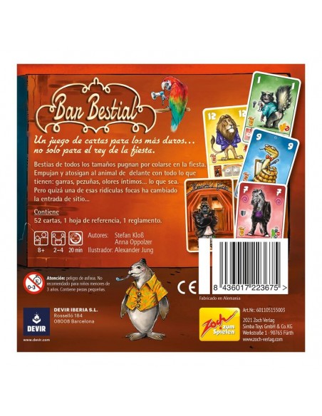 Bar Bestial es un juego con mucha interacción de Devir