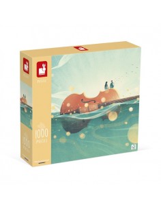 Puzzle Romance en el Mar - 1000 piezas de Jando.