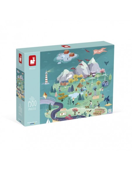 Puzzle Escapada - 1500 piezas de Janod.