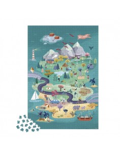 Puzzle Escapada - 1500 piezas de Janod. 2
