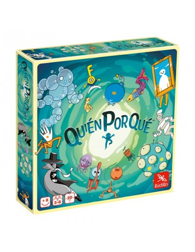 Quién por qué es un juego cooperativo de Lúdilo.