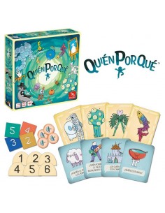 Quién por qué es un juego cooperativo de Lúdilo. 2