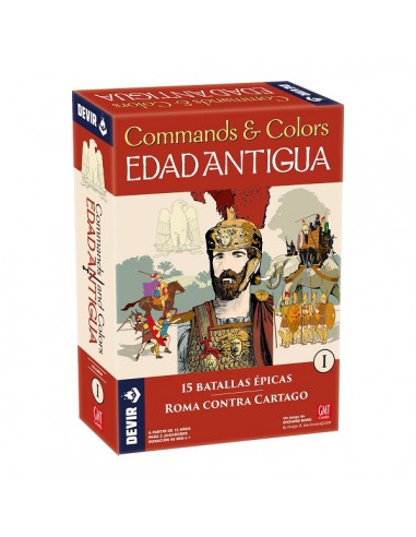 COMMANDS AND COLORS: EDAD ANTIGUA DE LA EDITORIAL DEVIR.
