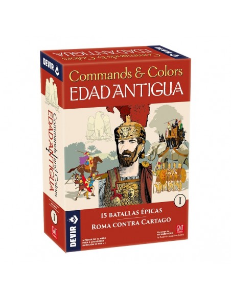 COMMANDS AND COLORS: EDAD ANTIGUA DE LA EDITORIAL DEVIR.