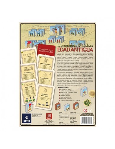 COMMANDS AND COLORS: EDAD ANTIGUA DE LA EDITORIAL DEVIR.