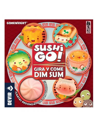 Sushi Go Gira y Come Dim Sum de Devir
