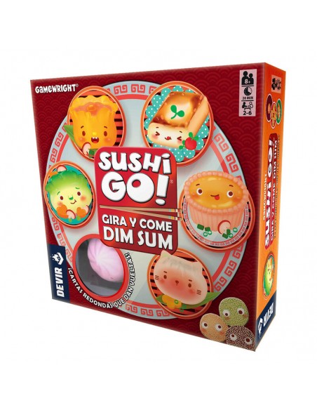 Sushi Go Gira y Come Dim Sum de Devir.