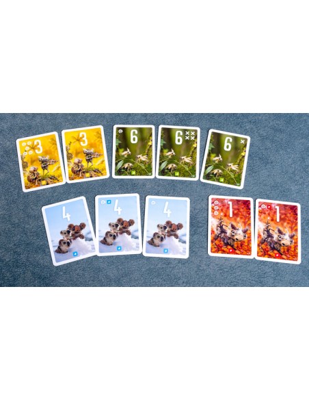 Pixies es un juego de cartas de Tranjis.