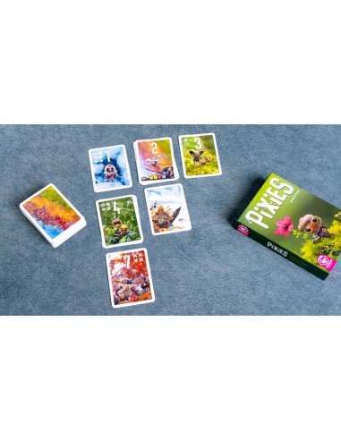 Pixies es un juego de cartas de Tranjis.