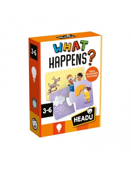 What  Happens? es un juego de Headu.