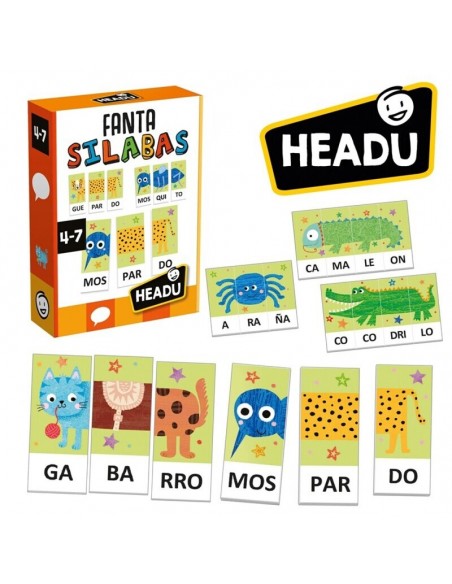 Fanta Sílaba es un juego educativo de Headu.