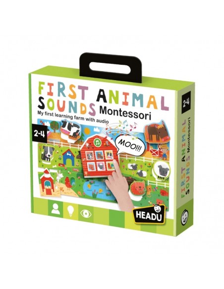 First Animal Sounds Montessori de Headu.