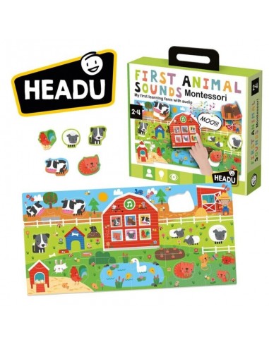 First Animal Sounds Montessori de Headu.