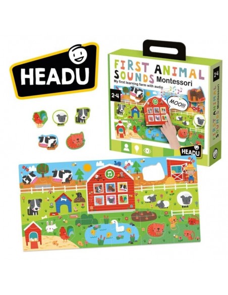 First Animal Sounds Montessori de Headu.