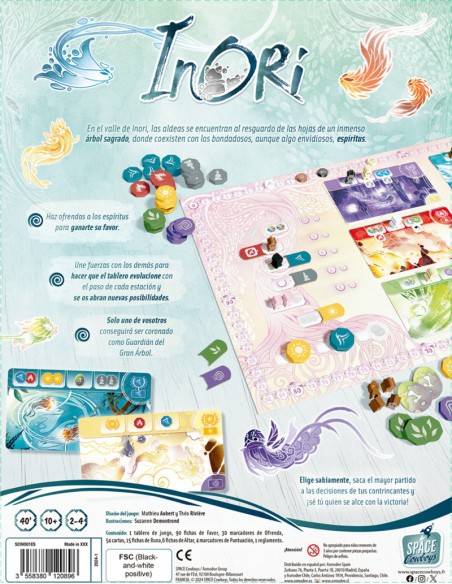 Inori es un juego de Space Cowboys.