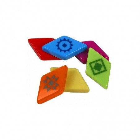 Una nueva versión del clásico juego Azul. Editado por Asmodee.