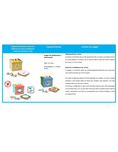 Kioukoi Animales de Djeco.