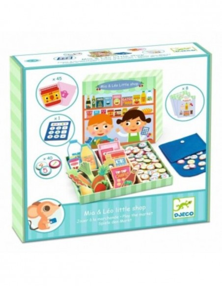 IMITACION MIA & LEO LITTLE SHOP DE DJECO.