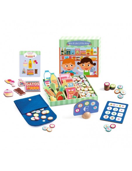 IMITACION MIA & LEO LITTLE SHOP DE DJECO.