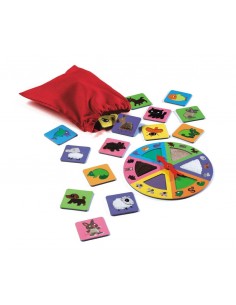 Tactilo Loto Animales de Djeco. 2