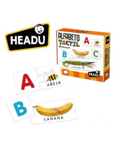 Alfabeto Táctil Montessori de Headu. 2