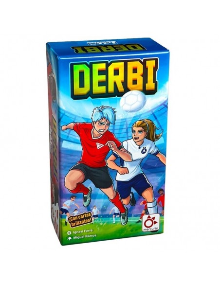 Derbi es un juego de cartas de Mercurio.