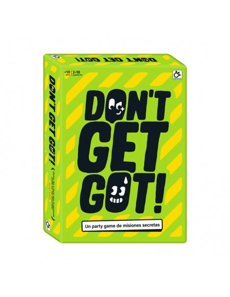 Don´t get Got es un divertido party Game. Editado por Mercurio.
