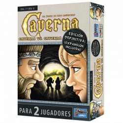 Caverna vs Caverna es un juego de colocación de trabajadoers del autor Uwe Rosenberg