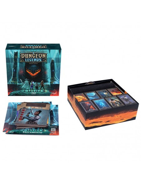 Dungeon Legends de la editorial Rebel.