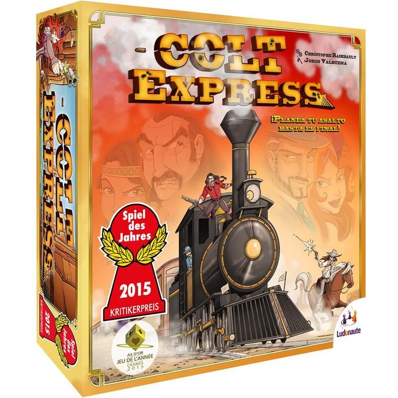 Colt Express es un divertido juego familiar de programación de acciones