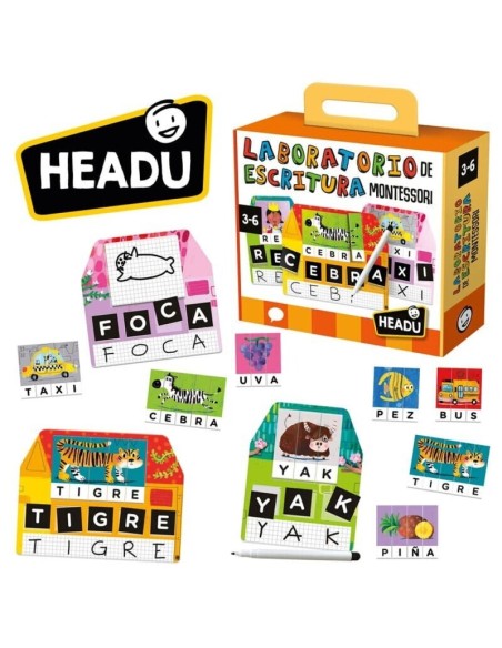 Laboratorio de Escritura Montessori de Headu