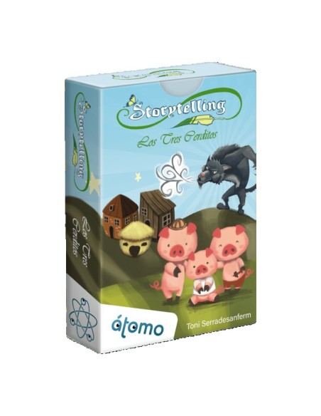 Storytelling - Los Tres Cerditos de la Editorial Átomo Games.