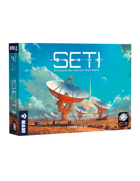 SETI es un juego de mesa de Devir.