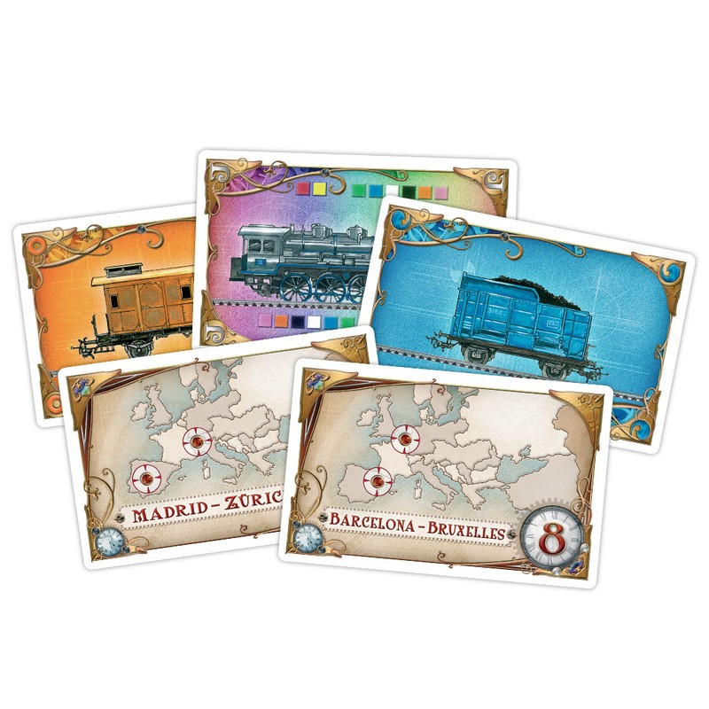 l clásico juego de Aventureros al Tren, que te lleva por toda Europa. Editado por Days of Wonder.