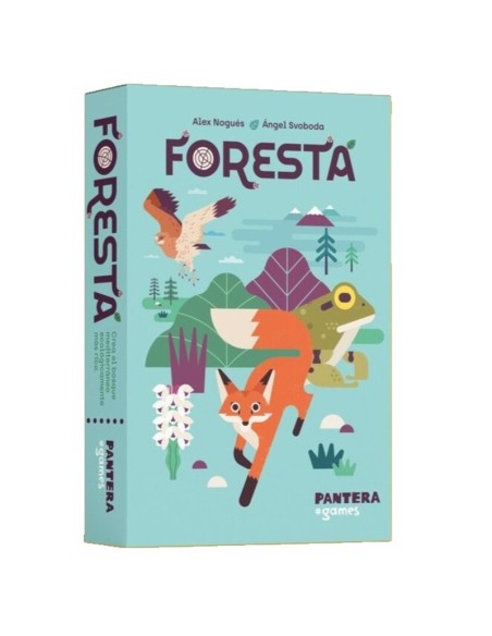Foresta es un juego de cartas de animales y conciencia ecológica.