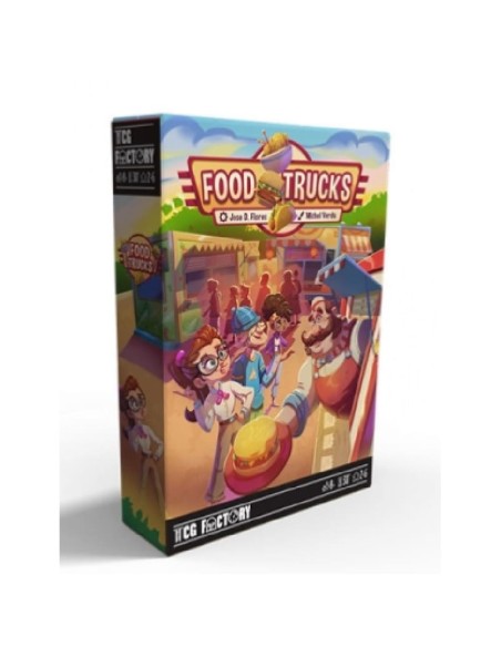 Food Trucks es un juego de cartas de TCG Factory.